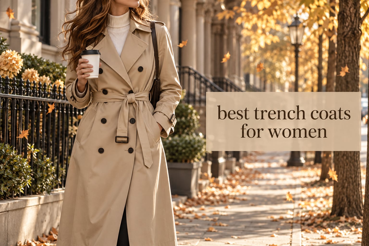 best trench coats for women