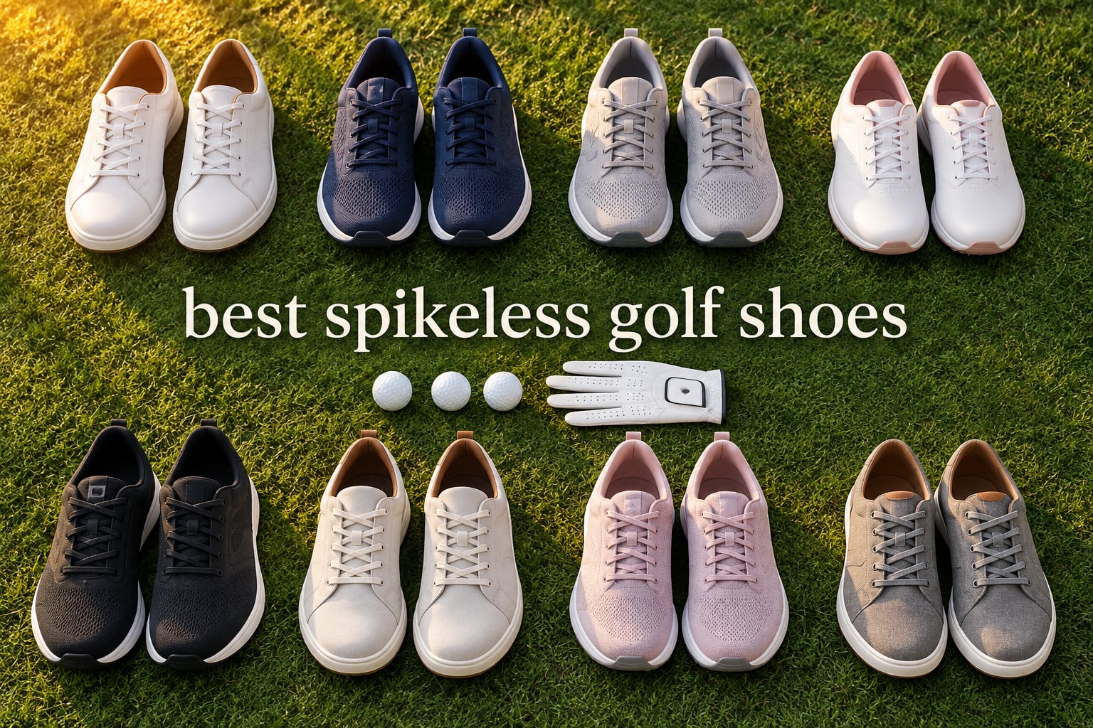 best spikeless golf shoes