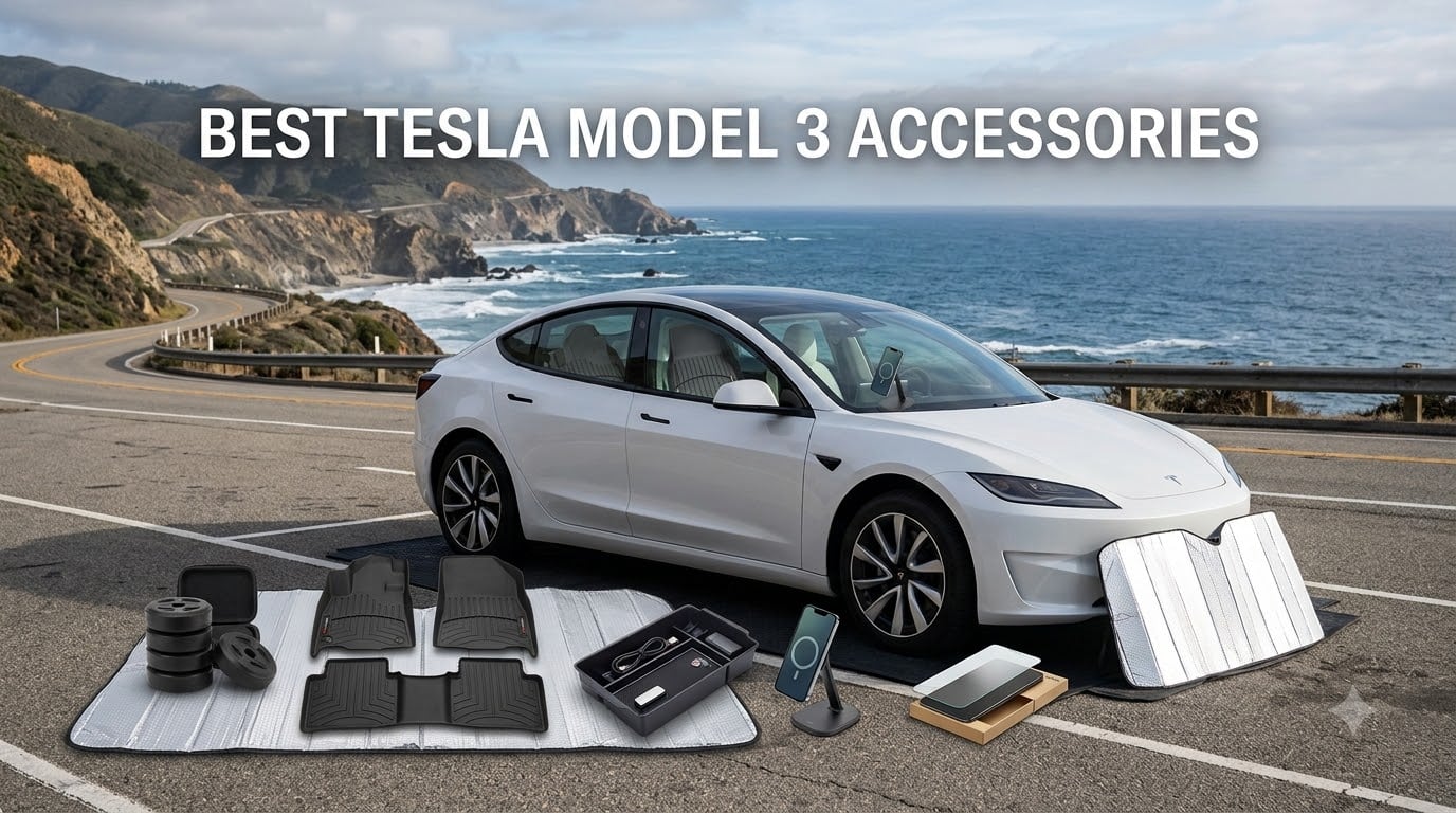 best tesla model 3 accessories