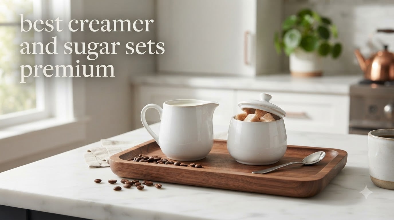 best creamer and sugar sets premium