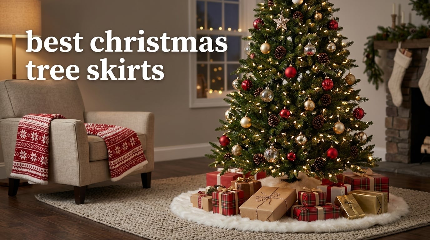best christmas tree skirts
