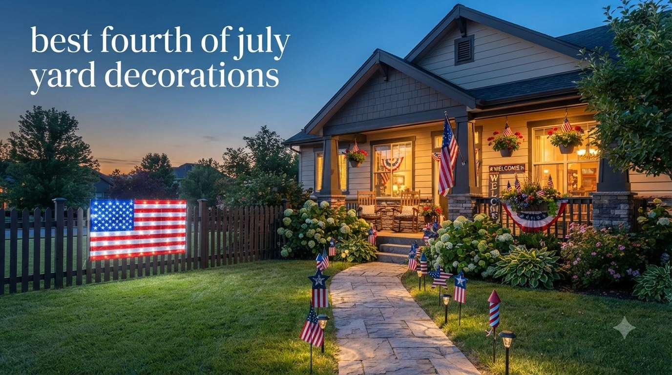 best fourth of july yard decorations