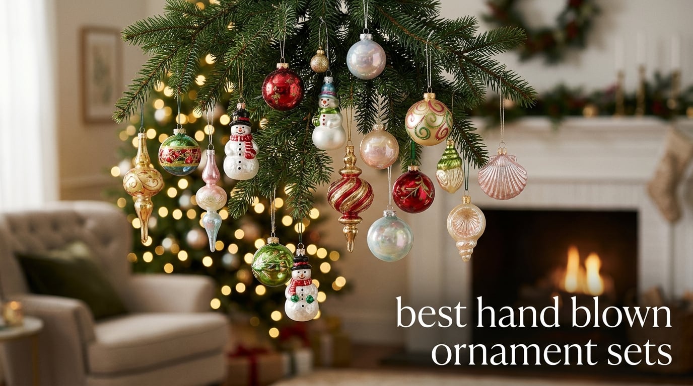 best hand blown ornament sets