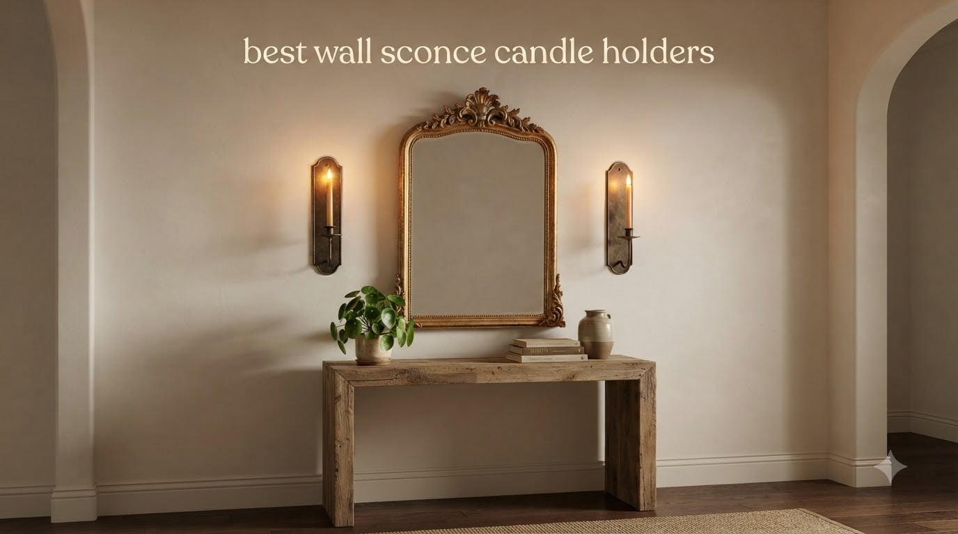 best wall sconce candle holders