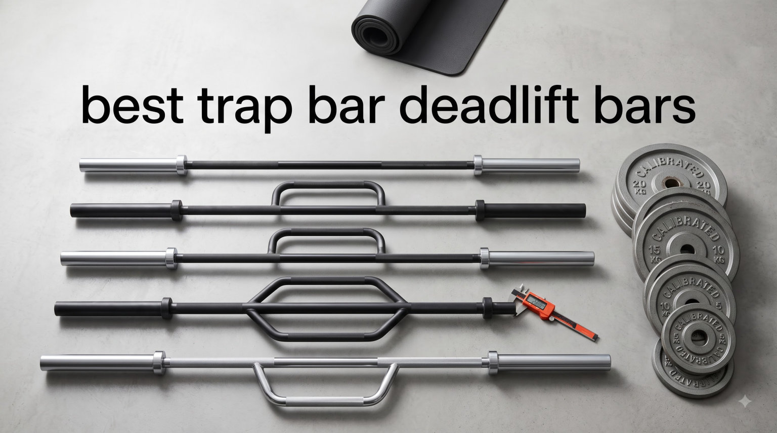 best trap bar deadlift bars