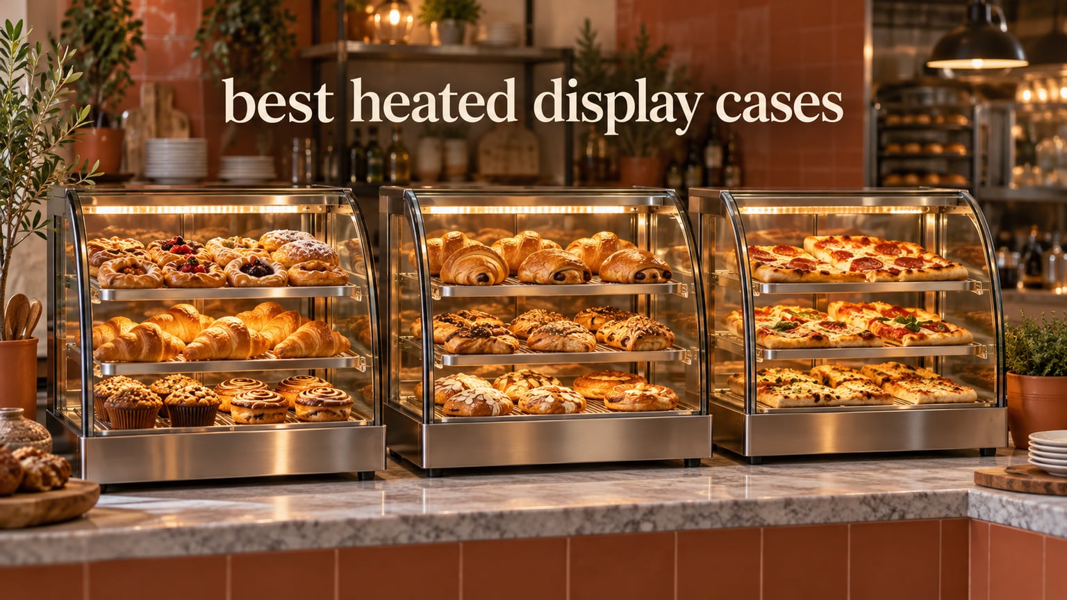 best heated display cases