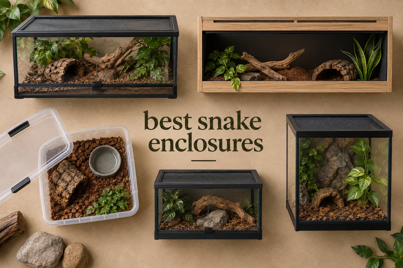 best snake enclosures