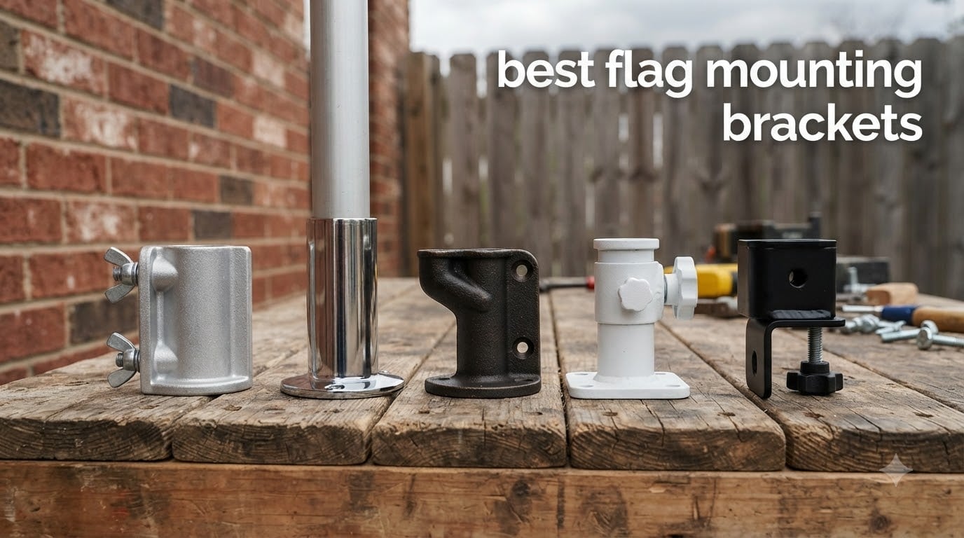 best flag mounting brackets