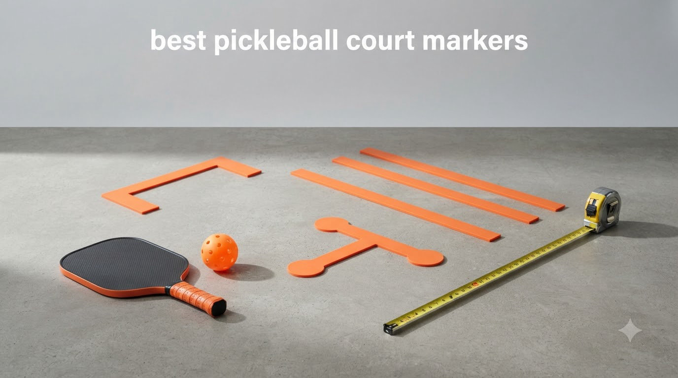 best pickleball court markers