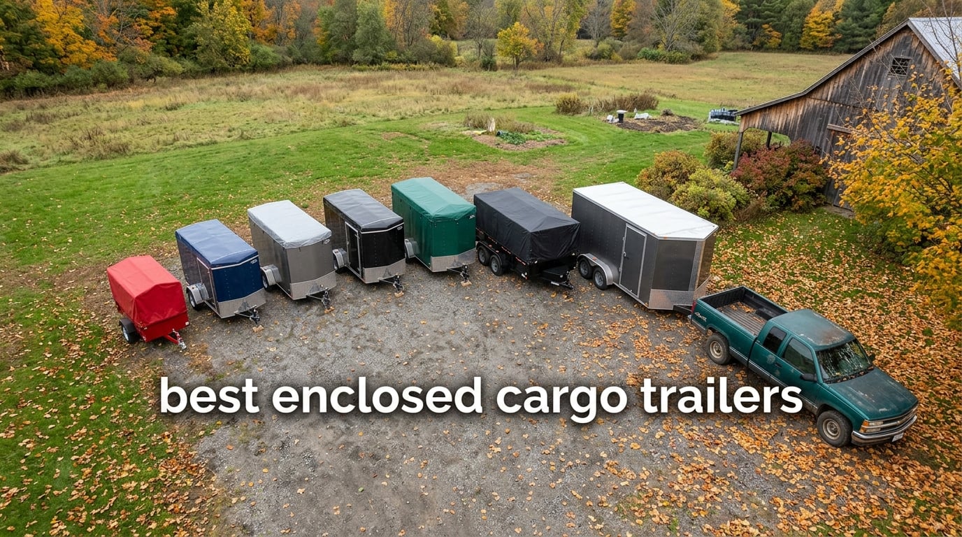 best enclosed cargo trailers