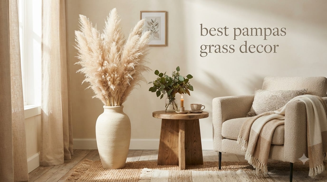 best pampas grass decor