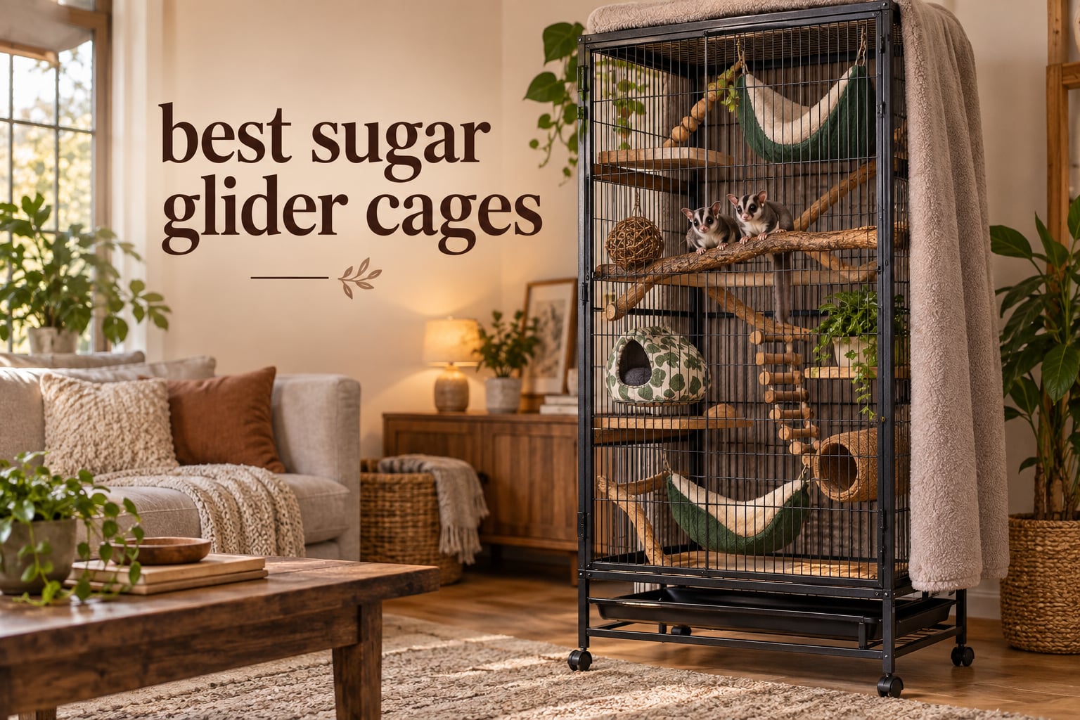 best sugar glider cages