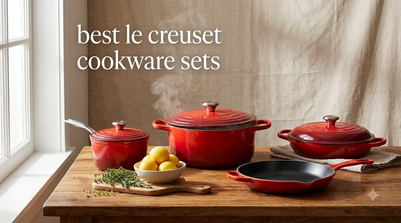 best le creuset cookware sets