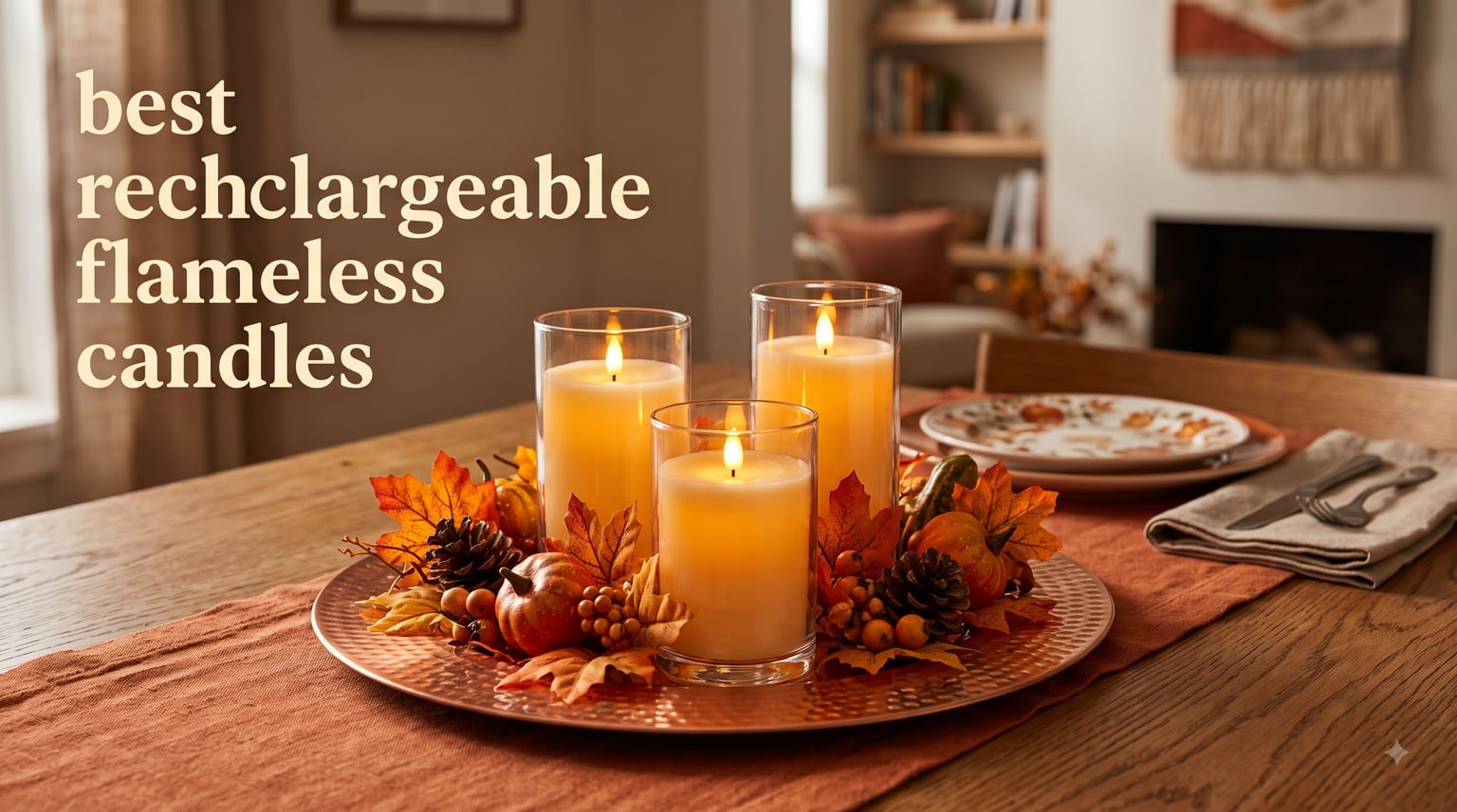 best rechargeable flameless candles