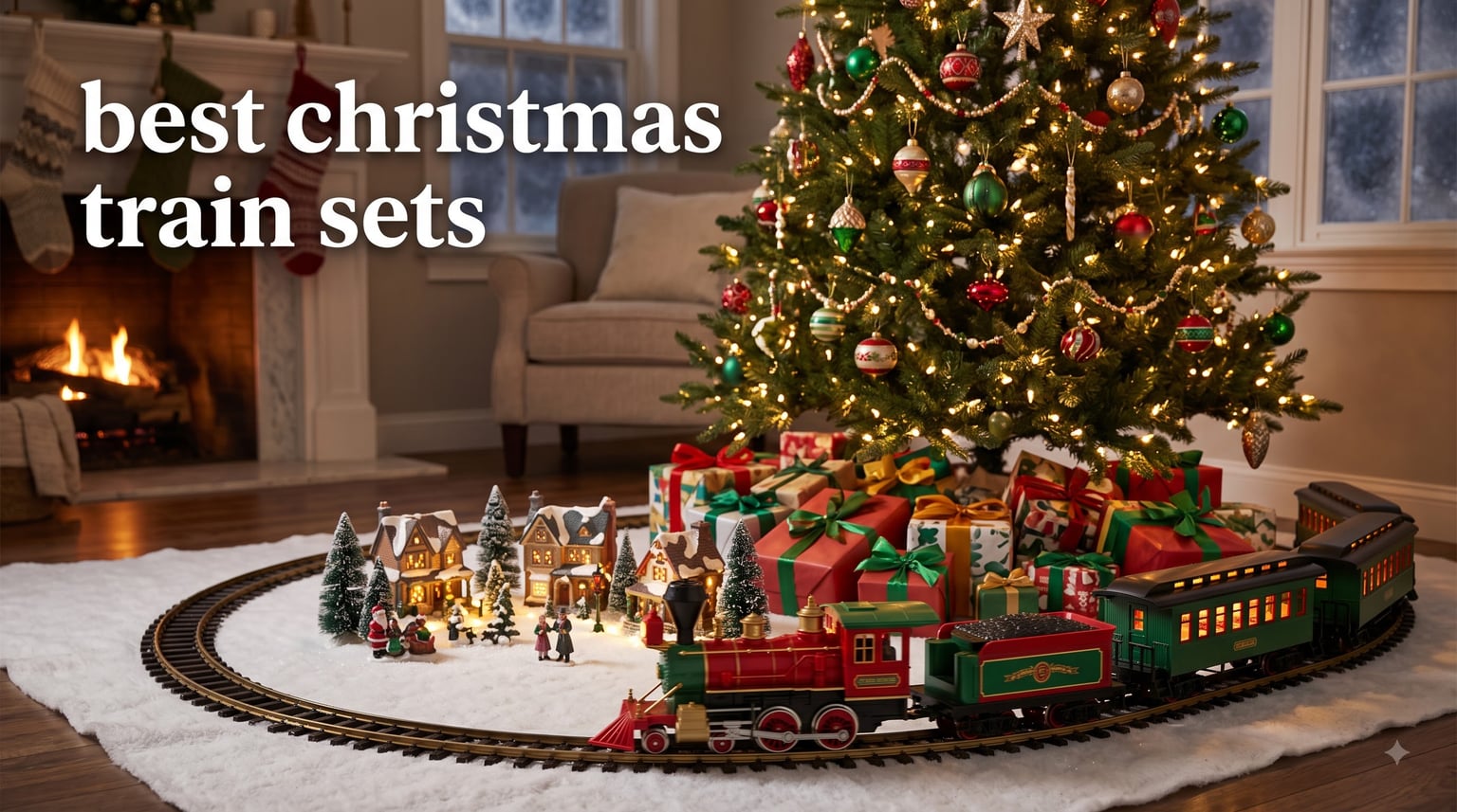 best christmas train sets