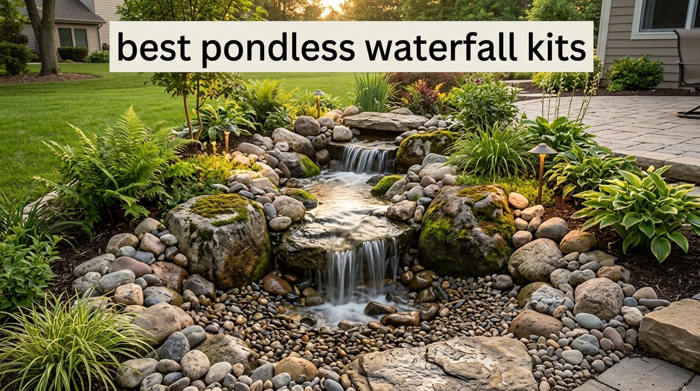 best pondless waterfall kits