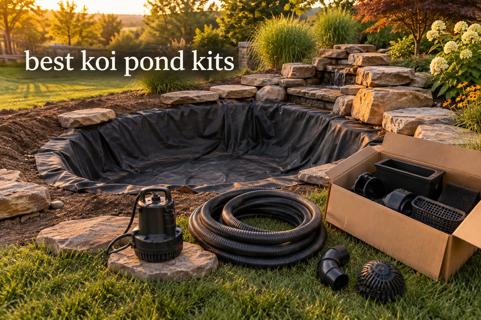 best koi pond kits