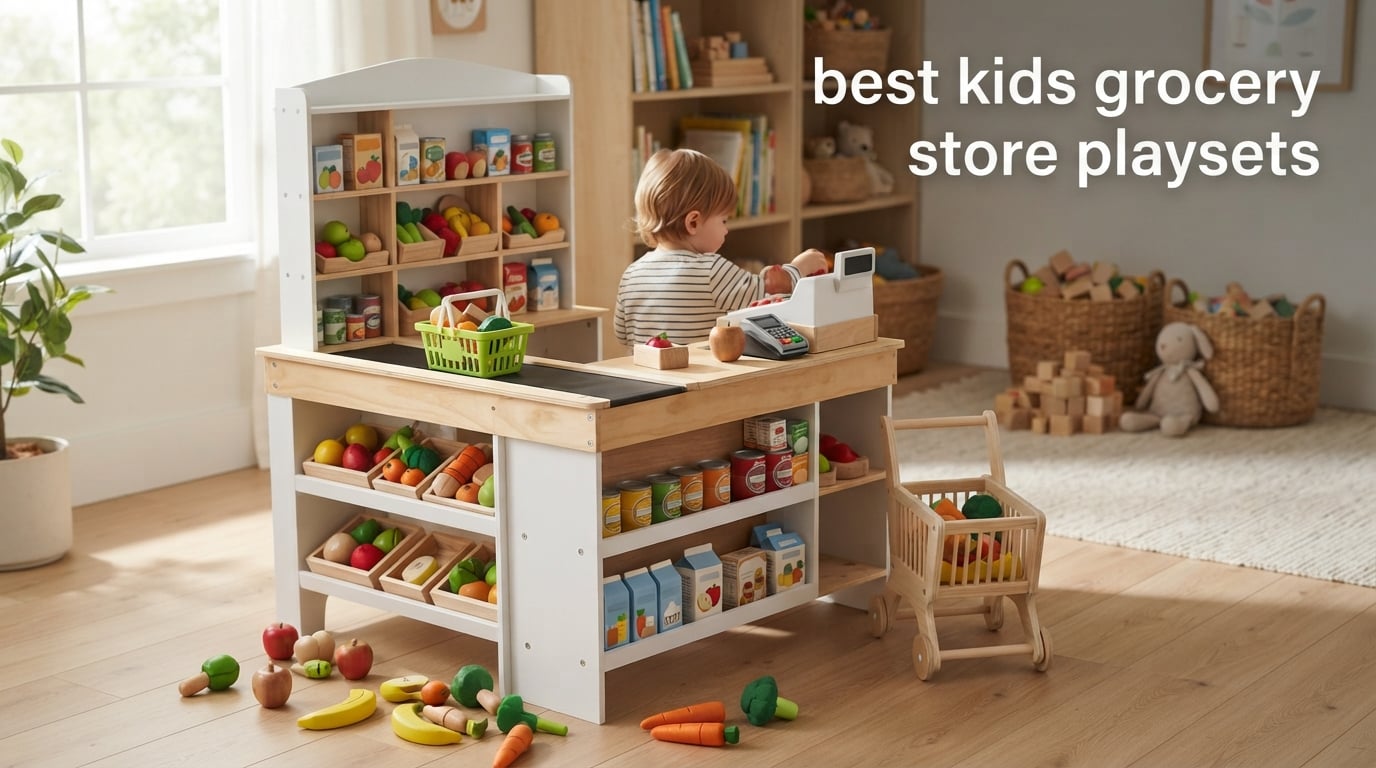 best kids grocery store playsets