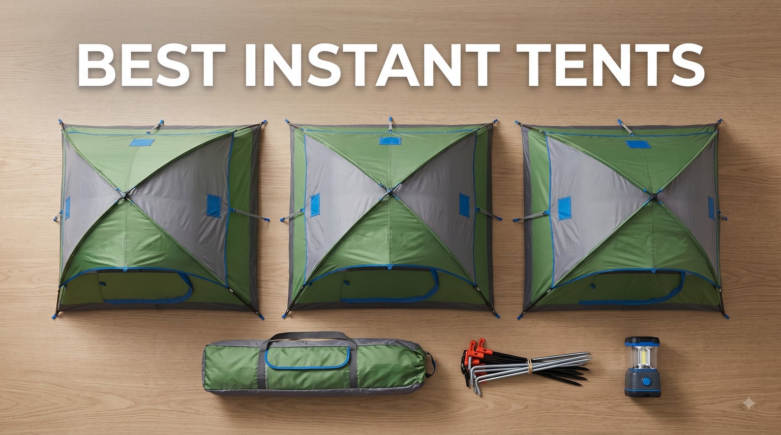 best instant tents