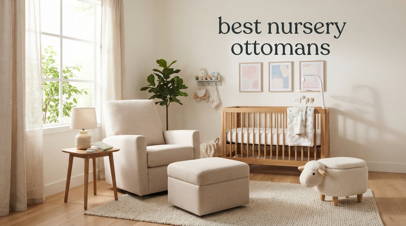 best nursery ottomans
