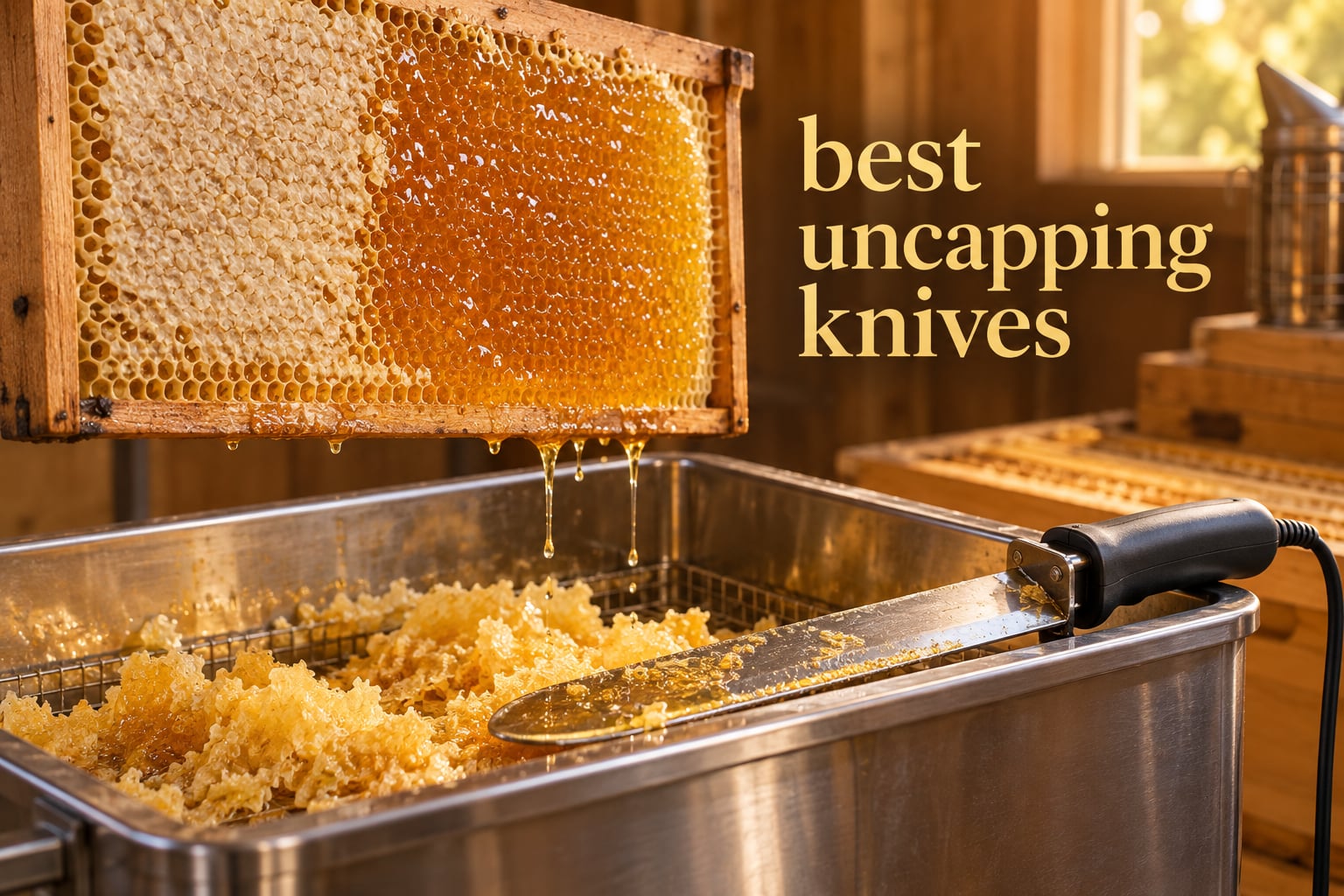 best uncapping knives