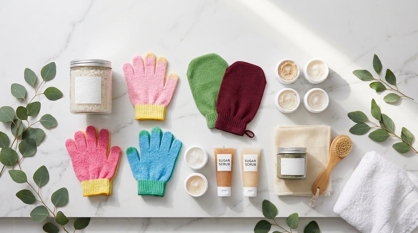 best exfoliating body scrub sets