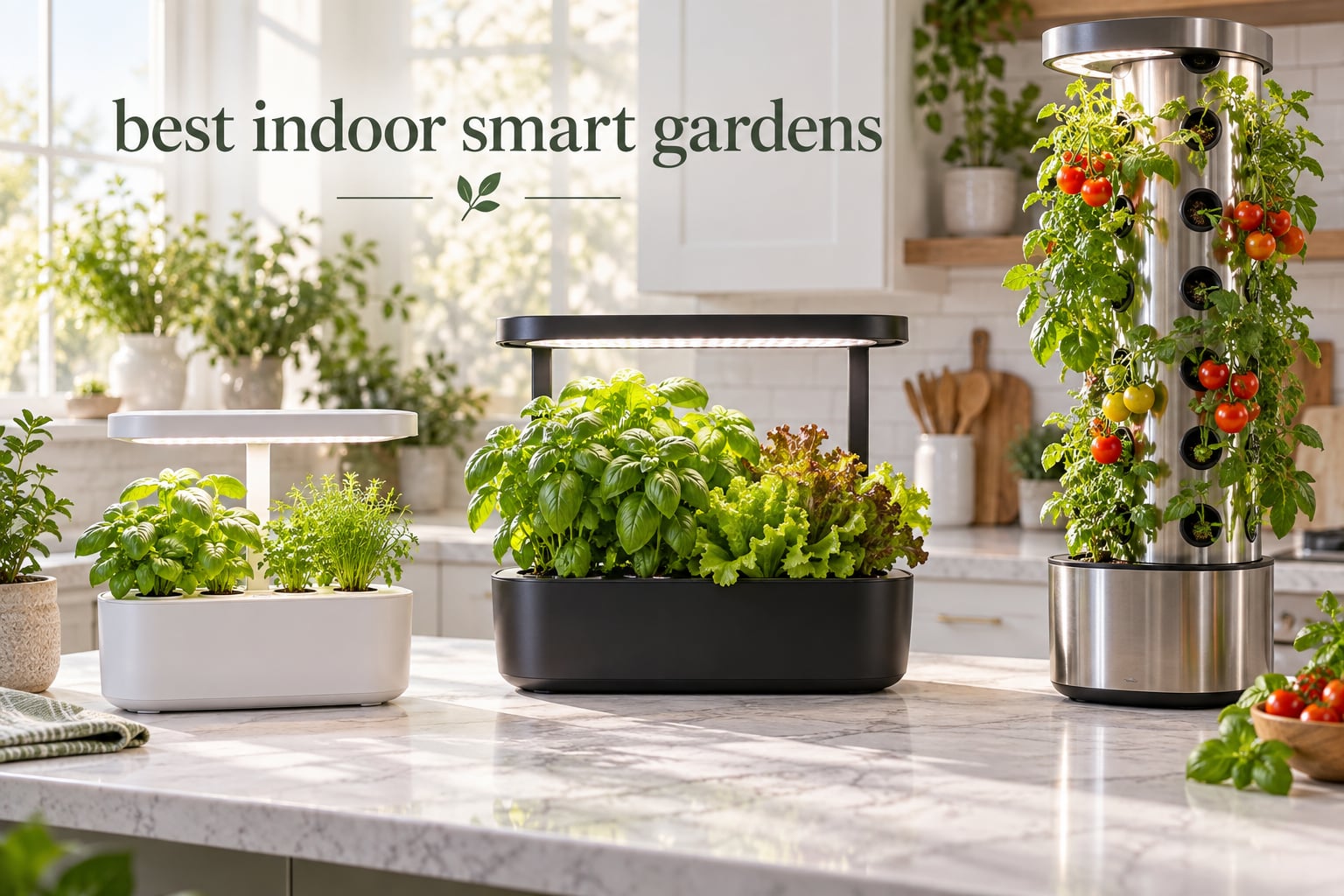 best indoor smart gardens