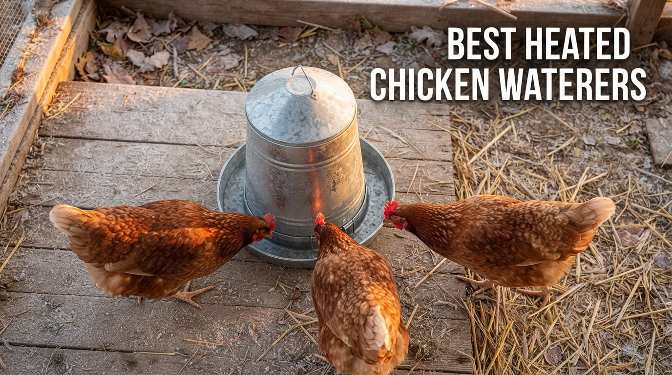 best heated chicken waterers