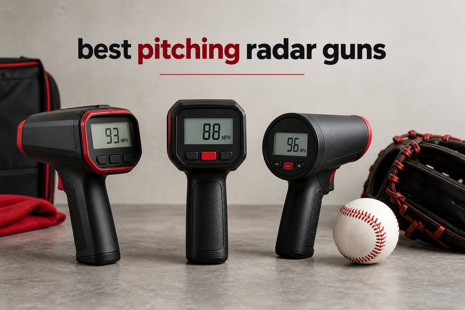 best pitching radar guns