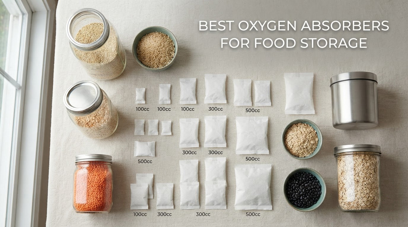 best oxygen absorbers for food storage
