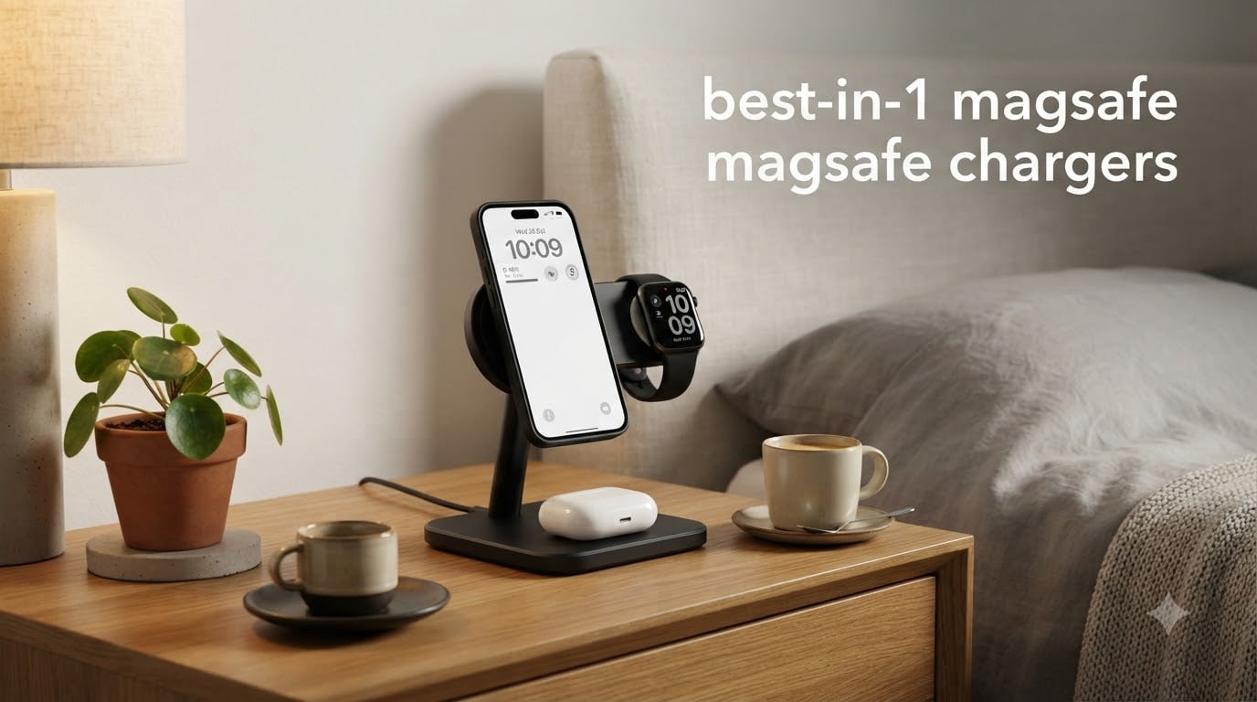 best 3-in-1 magsafe chargers