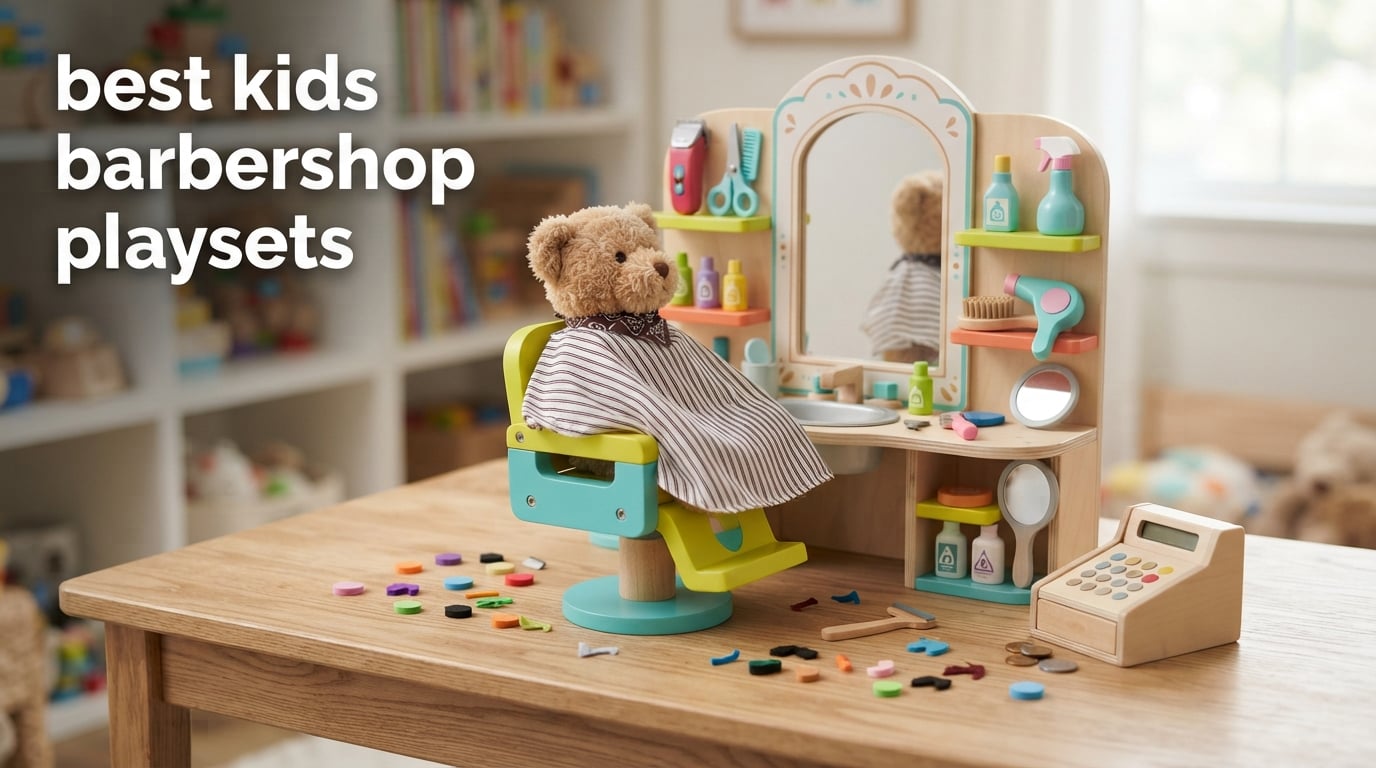 best kids barbershop playsets
