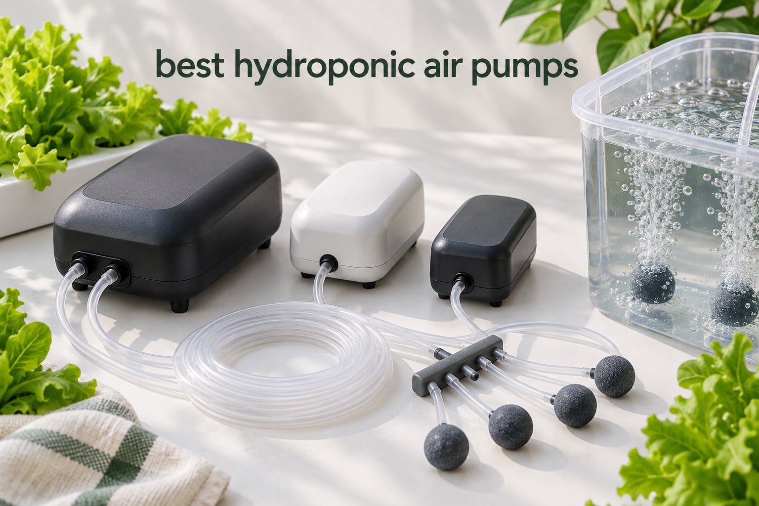 best hydroponic air pumps