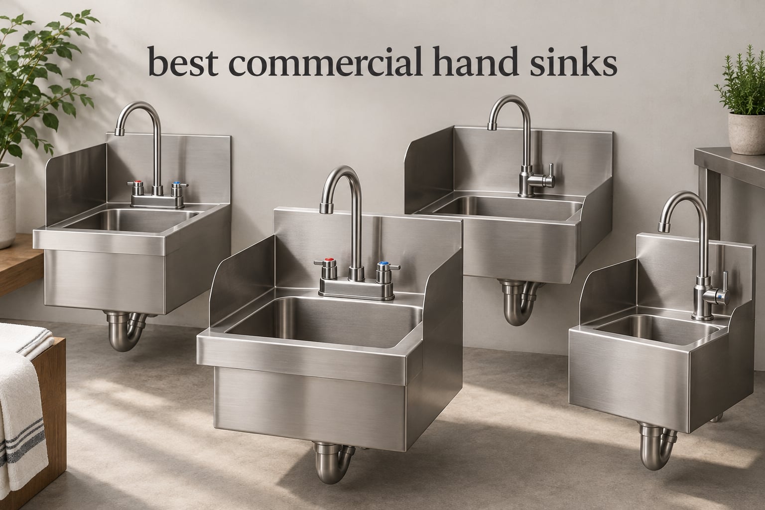 best commercial hand sinks