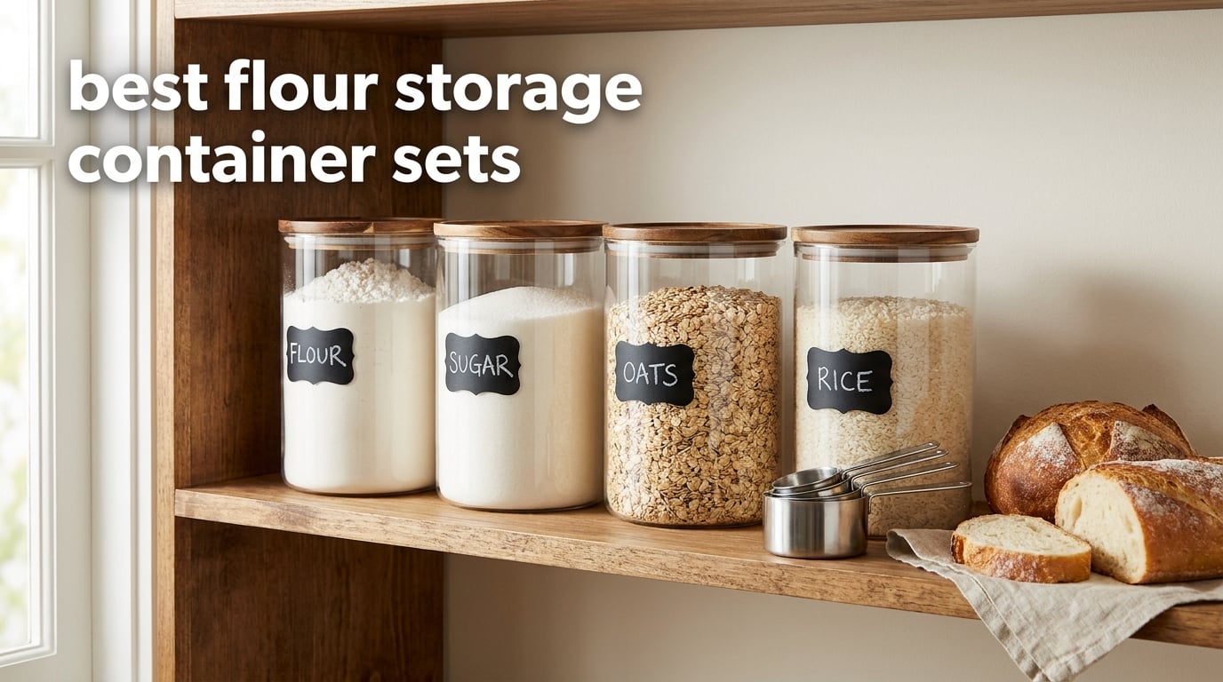 best flour storage container sets