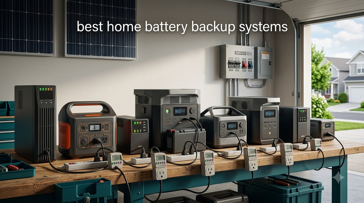 best home battery backup systems
