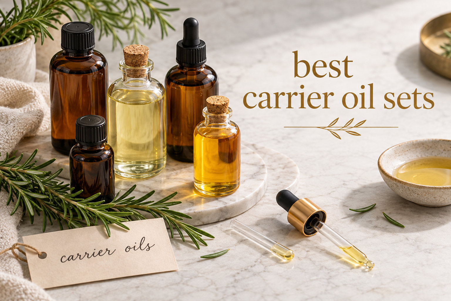 best carrier oil sets