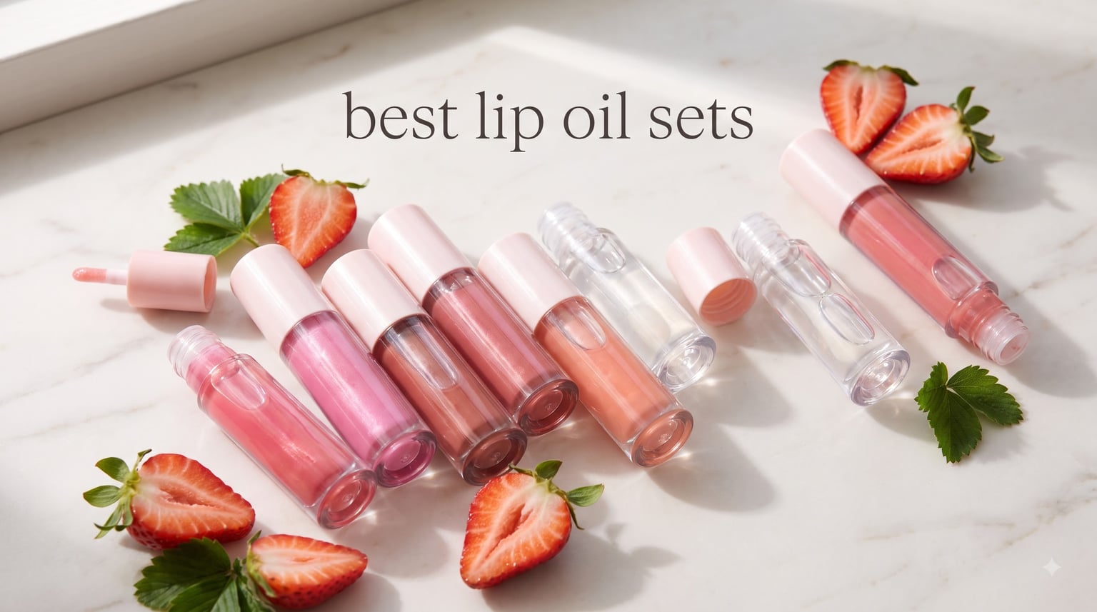 best lip oil sets