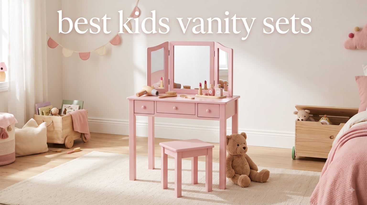 best kids vanity sets