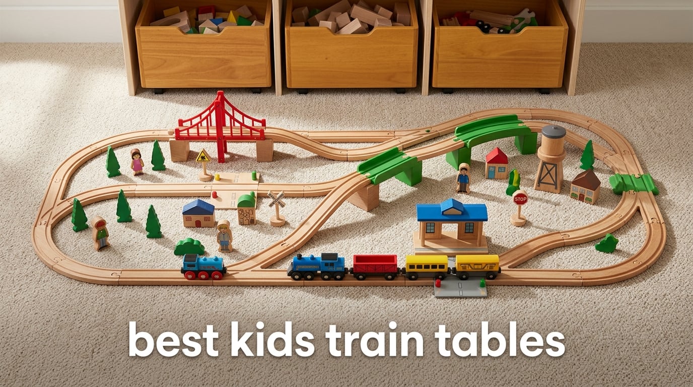 best kids train tables