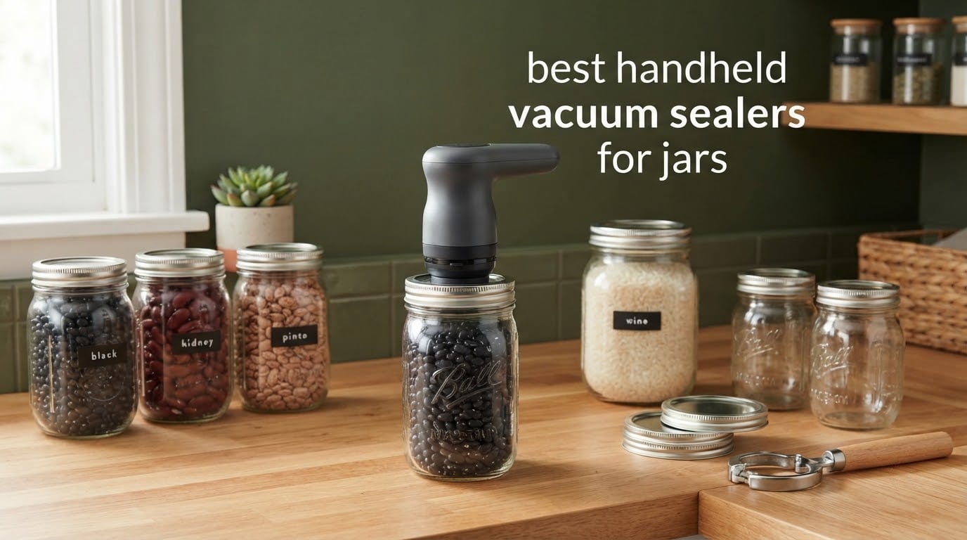 best handheld vacuum sealers for jars