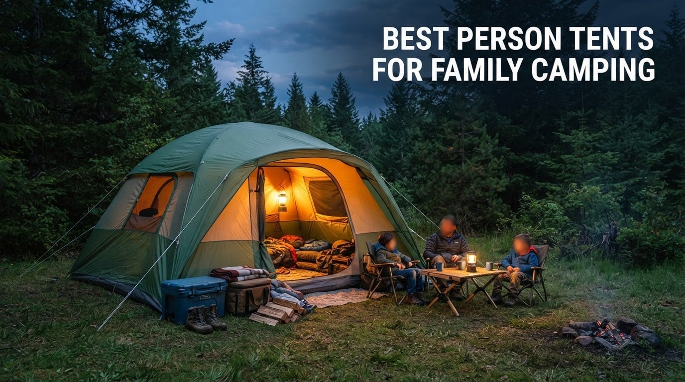 best 4 person tents for family camping