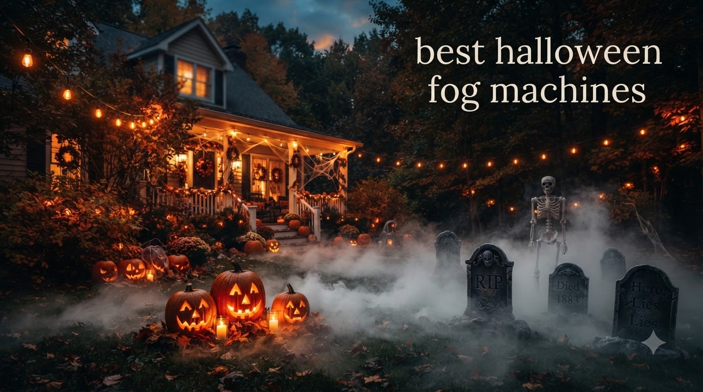 best halloween fog machines
