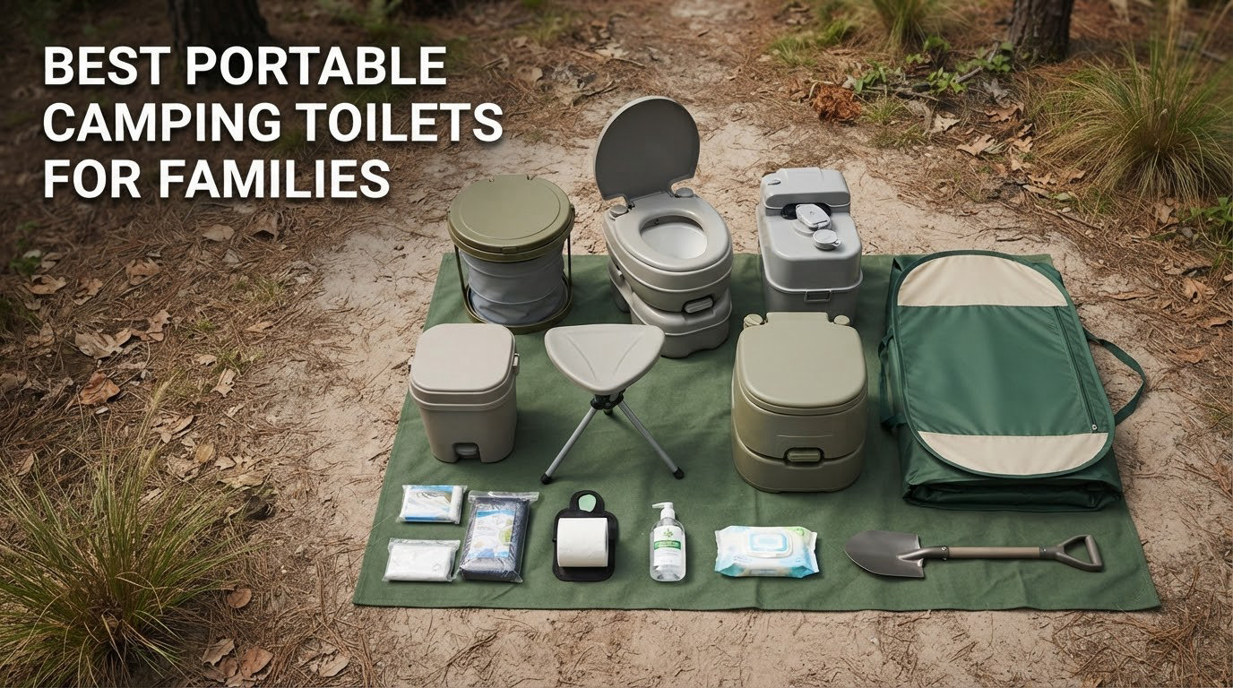 best portable camping toilets for families
