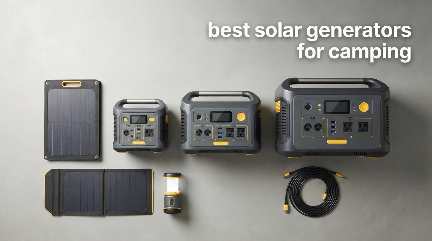 best solar generators for camping