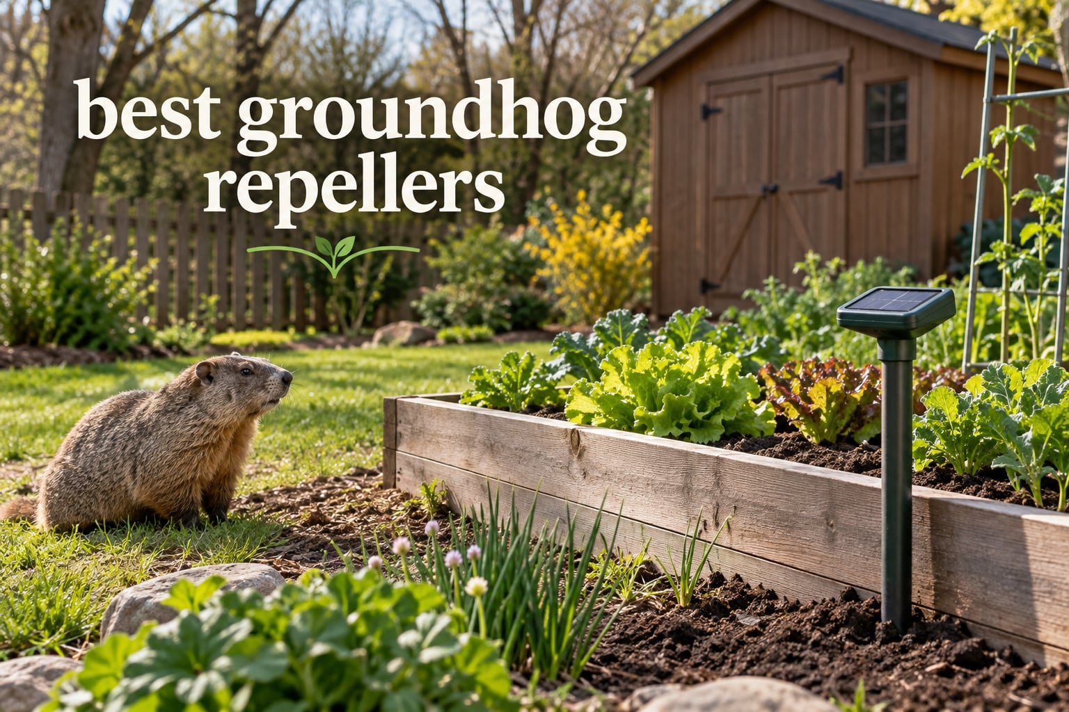 best groundhog repellers