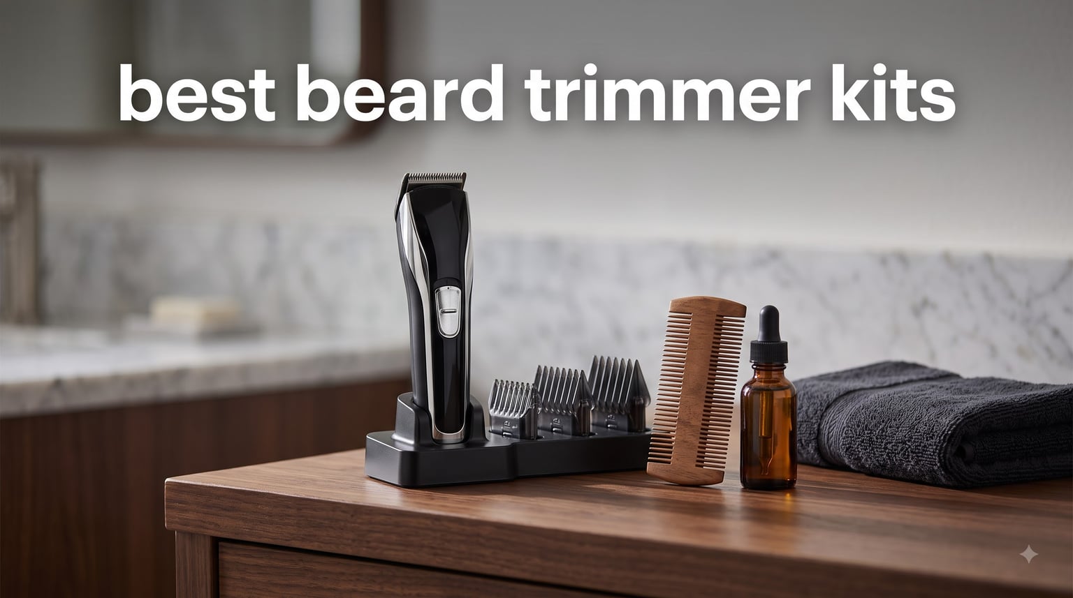 best beard trimmer kits
