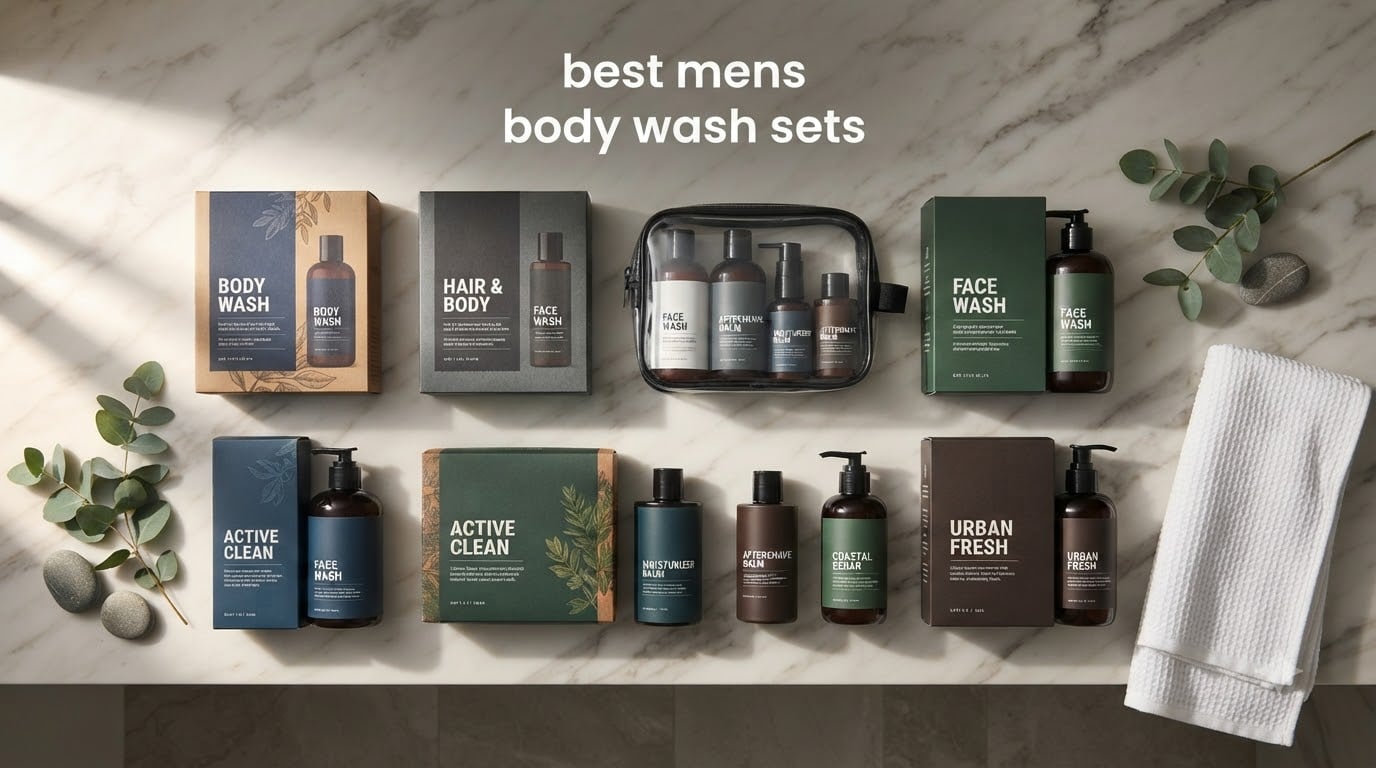best mens body wash sets