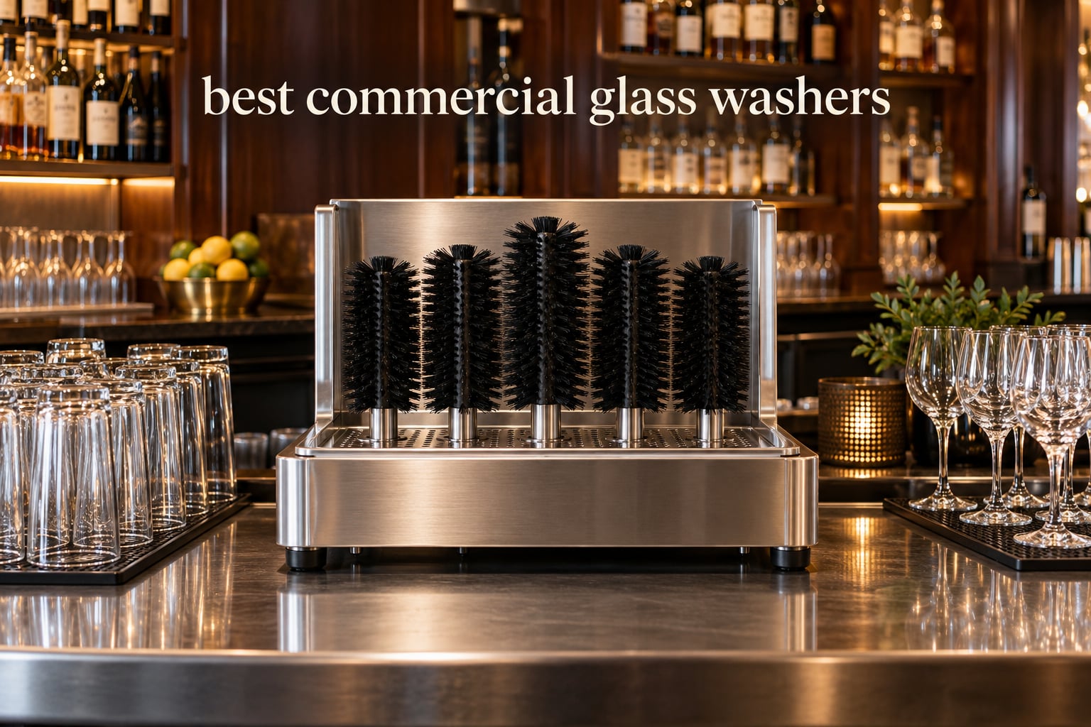 best commercial glass washers