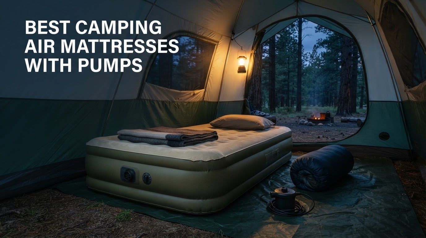 best camping air mattresses with pumps